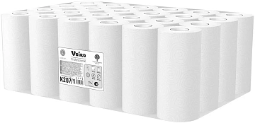 Бумажные полотенца Veiro Comfort 207 К/1, 2 слоя, 2 рулона, белые, 12.5м