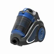 Пылесос BQ (БИ-КЬЮ) VC2208MC с контейнером 'циклон', 2200 Вт, мощность всасывания 450 Вт, серый/сини