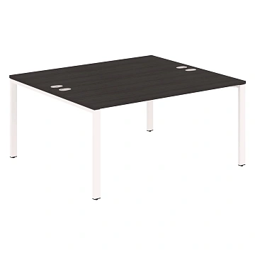 Стол 2-х местный XS6WST 1614 Дуб Юкон Модерн/Белый 1600х1400х750 XTEN-S60