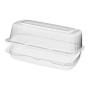Контейнер одноразовый для десертов Комус-Упаковка РК-38(М)(Т) с крышкой, 23.9х13.9х9.8см