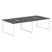 Стол 4-х местный EQWST 2713 Мокко/Белый 2726х1346х750 EDIS