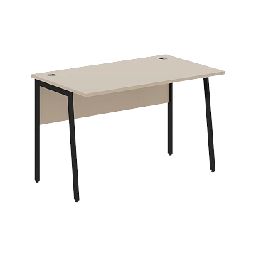 Стол прямой СП-2P Мокачино/Черный 1200х720х755 IMAGO PLUS