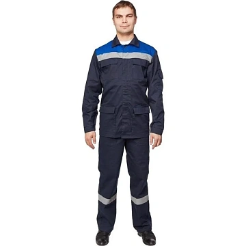 Костюм лет муж (куртка, бр) л05 син/вас 88-92/170-176 (Арсенал-СП)
