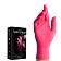 Перчатки нитриловые Benovy Nitrile MultiColor р.M, фуксия, 50 пар