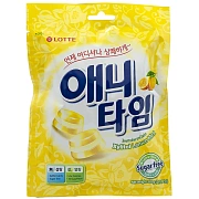 Карамель Lotte Энитайм с лимоном и мятой, 60г