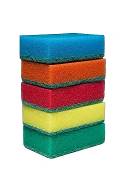 Губка Vclean Макси Супер 9.5х6.5х3см, 5шт/уп