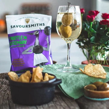 Чипсы Savoursmiths Трюфель и розмарин, 150г