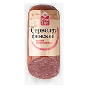 Fine Life Сервелат Финский варено-копченый, 300г