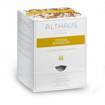 Чай Althaus Toffee Rooibush Pyra-Pack 15пак х 2,75г TALTHL-L00148