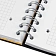 Бизнес-тетрадь SMARTBOOK А5 120л. клетка,спир,микроп,разд,карм,жел-оран