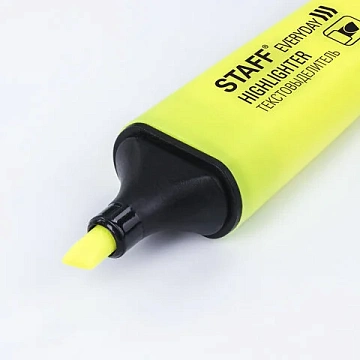 Текстовыделитель STAFF 'EVERYDAY HL-638', ЖЕЛТЫЙ, линия 1-5 мм, 151638