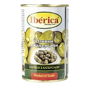 Оливки Iberica с каперсами, 300г