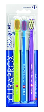 Зубная щетка Curaprox Ultrasoft 5460, 3шт