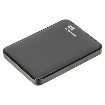Внешний жесткий диск WD Elements Portable 2TB, 2.5', USB 3.0, черный, WDBU6Y0020BBK-WESN