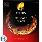 Чай CURTIS 'Delicate Black' черный, 100 пакетиков в конвертах по 1,7 г, 101014