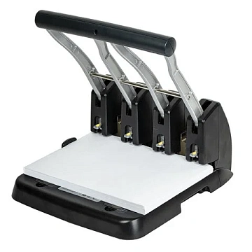 Дырокол на 4 отверстия металлический МОЩНЫЙ BRAUBERG 'Heavy Duty Extra', до 150 л., 270555