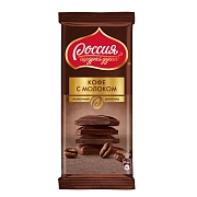 Шоколад Россия Щедрая душа Кофе с молоком молочный, 82г