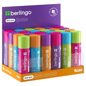 Клей-карандаш Berlingo 'Fuze', 20г, ПВП