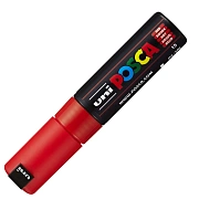 Маркер акриловый Uni Posca PC-7M красный, 4.5 - 5.5 мм, круглый
