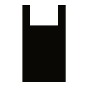 Пакет-майка Артпласт Люкс 45х75см, 25мкм, 50шт/уп, черный