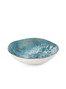 Тарелка Domenik Stone Turquoise суповая, 22см