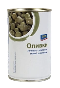 aro Оливки зеленые с косточкой, 300г