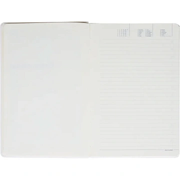 Ежедневник недатированный А5 MEGAPOLIS VELVET New БЕЛЫЙ 3-780/23