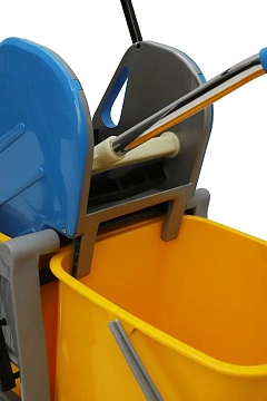 Тележка уборочная Vclean 2х 20л, с отжимом, IN0729