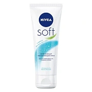 Крем Nivea Soft увлажняющий, для лица, рук и тела, 75мл