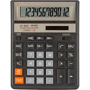 Калькулятор настольный ПОЛН.Attache ASF-888,12р,дв.пит,204x158мм,ч/з