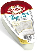 Творог President 5%, 220г