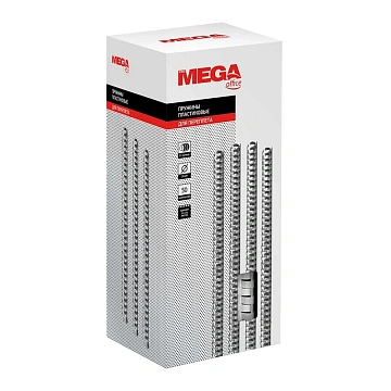 Пружины для переплета пластиковые  28мм белые 50шт/уп