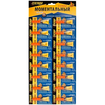 Клей моментальный СЕКУНДА, 1г (403-205)