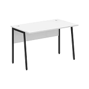Стол прямой СП-2P Белый/Антрацит 1200х720х755 IMAGO PLUS