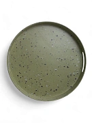 Поднос Domenik Stone Green круглый, 30см