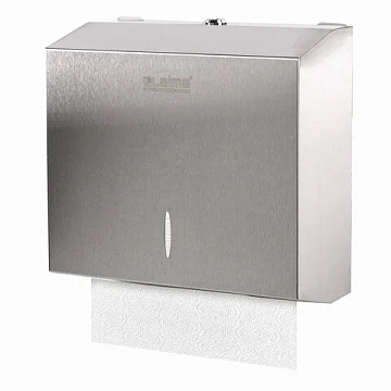 Диспенсер для полотенец LAIMA PROFESSIONAL INOX, (Система H3) V-сложения, нержавеющая сталь, матовый