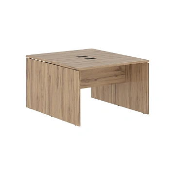 Стол двойной ED2ST 1167 Дуб Денвер светлый/Черный 1160х1346х750 EDIS