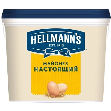 Майонез Hellmann's Настоящий 78%, 5л