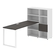 Рабочая станция EQRST 1117 Мокко/Белый 2190х1120х1355 EDIS