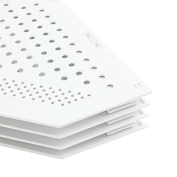 Лоток вертикальный Deli E79003Grey складной 3 отделения серый