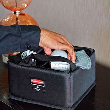 Переносная сумка Rubbermaid Quick Cart для малого кейса, черная, 1902459