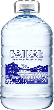 Вода Baikal430 глубинная питьевая негазированная, 5л