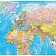Карта настенная Мир политическая  1:25млн.,1,43х1,02м