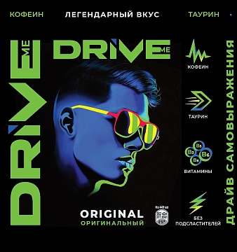 Напиток энергетический Drive Me Original, 449мл, ж/б