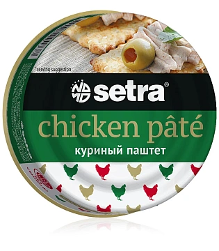 Паштет Setra Куриный, 100г