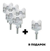 Жидкое мыло в картридже Keman S2 475мл, для тела и волос, бесцветное, 402602, 5+1