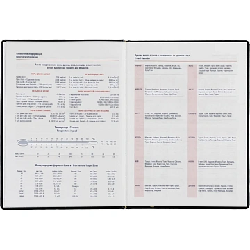 Еженедельник недатированный синий,А4,195х265мм,72л,АТТАСНЕ Каньон