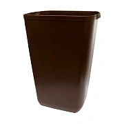 Корзина для мусора Lime Color 23л, коричневая, подвесная, А 74201MA