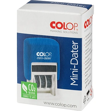 Датер автоматический мини S120 шрифт 3,8мм месяц букв.(аналог 4810)Colop