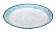 Тарелка десертная Nuovacasa Rustic Blue, 19см